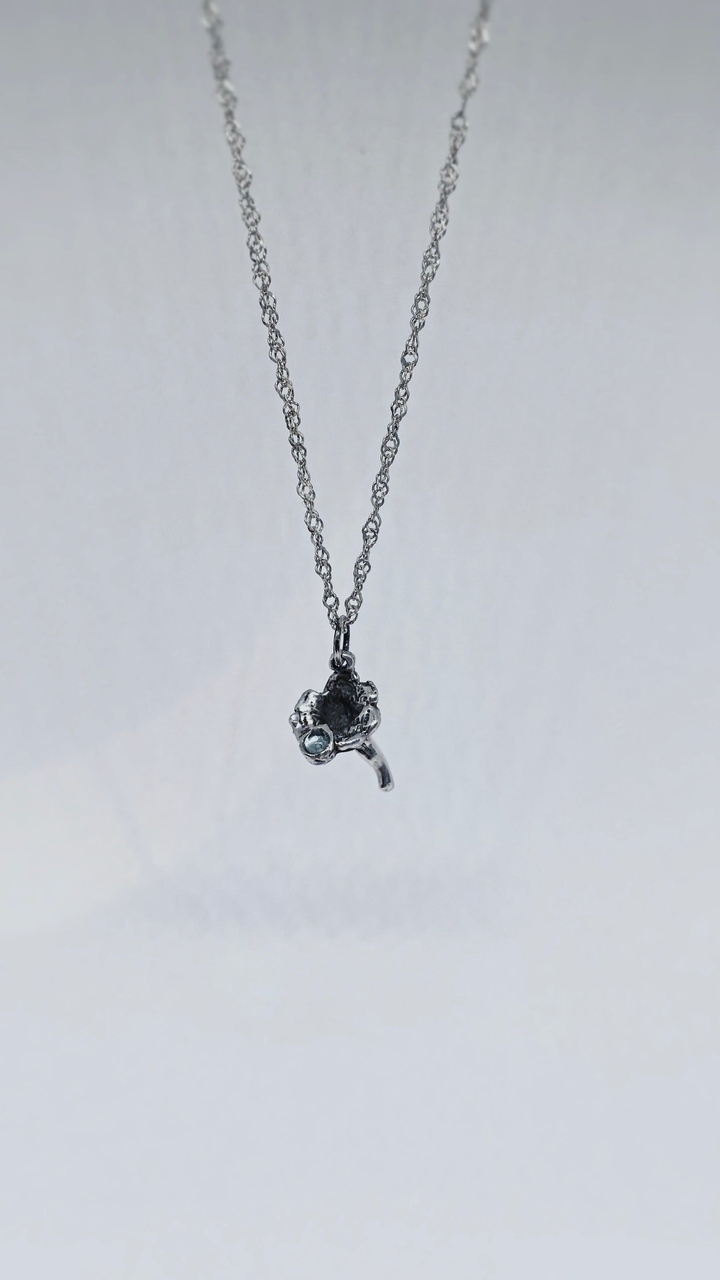 mushroom pendant // 'dewy agarica'