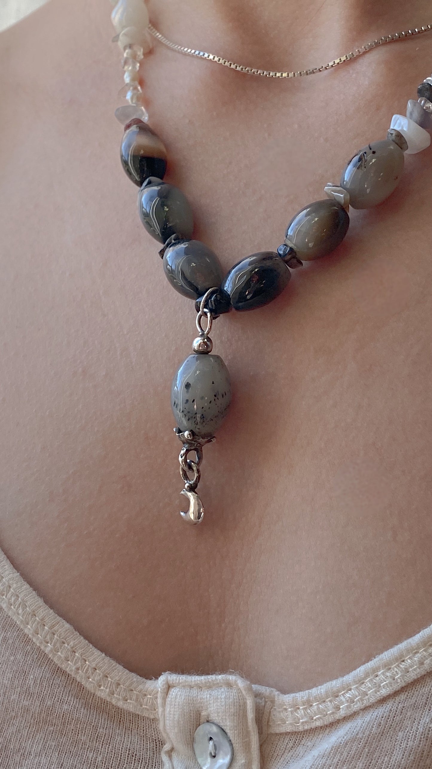 ꩜ volua ꩜ blue agate moon egg