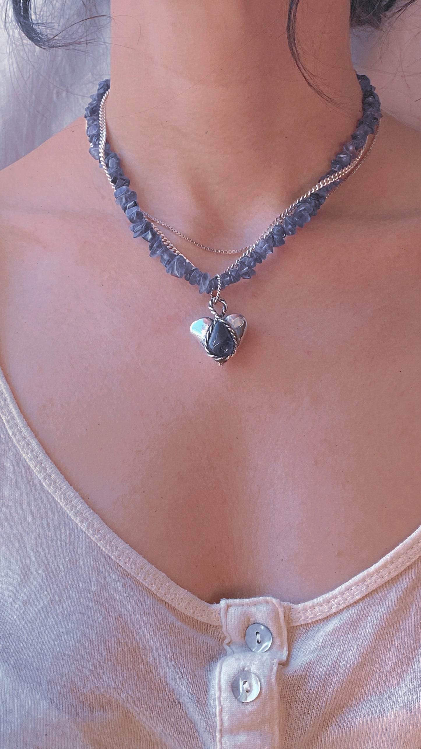 ꩜ volua ꩜ heavy amethyst heart