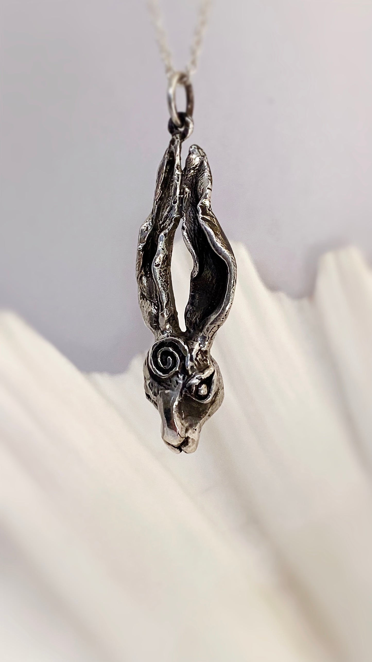 hare pendant // 'whisperer'