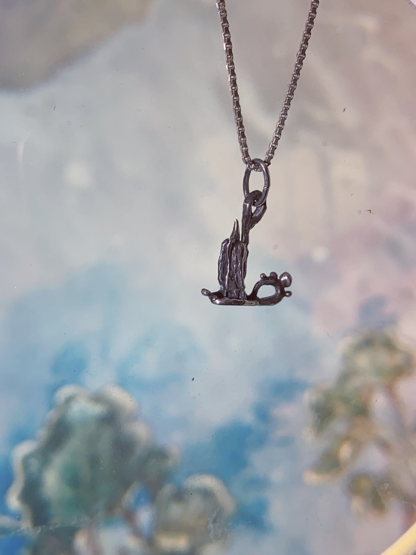 wick // mini candle charm