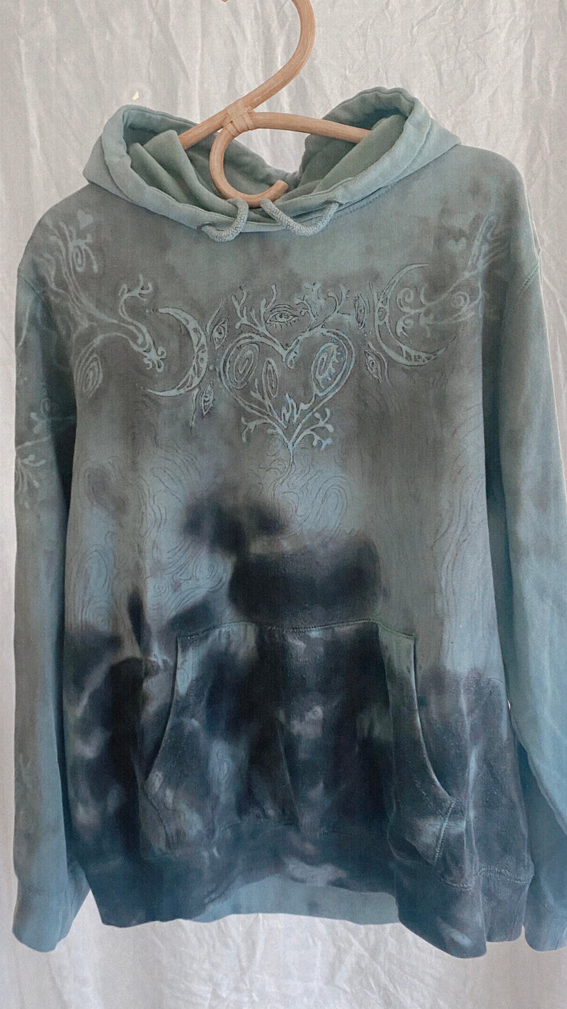 heart lune sea hoodie