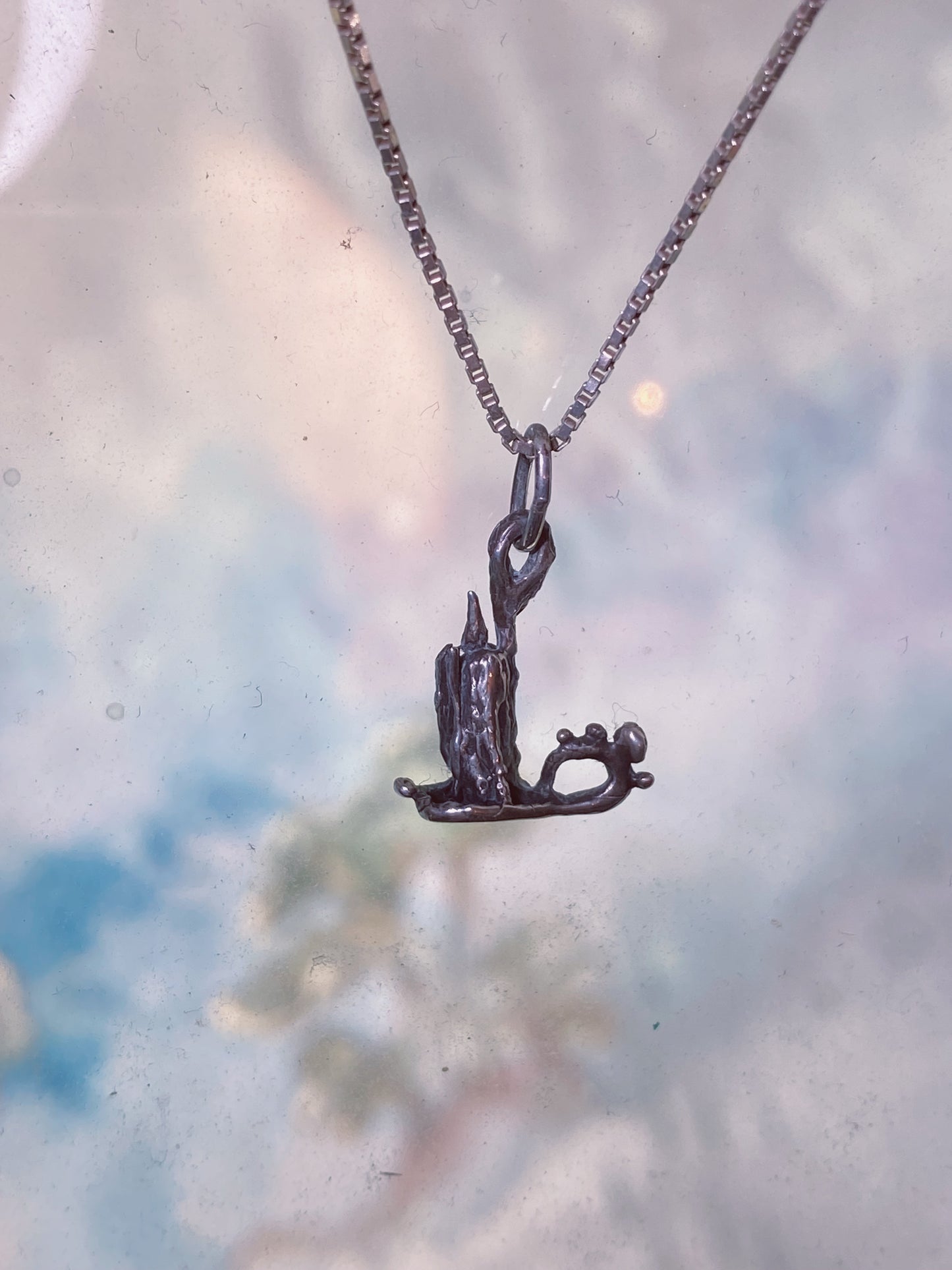 wick // mini candle charm
