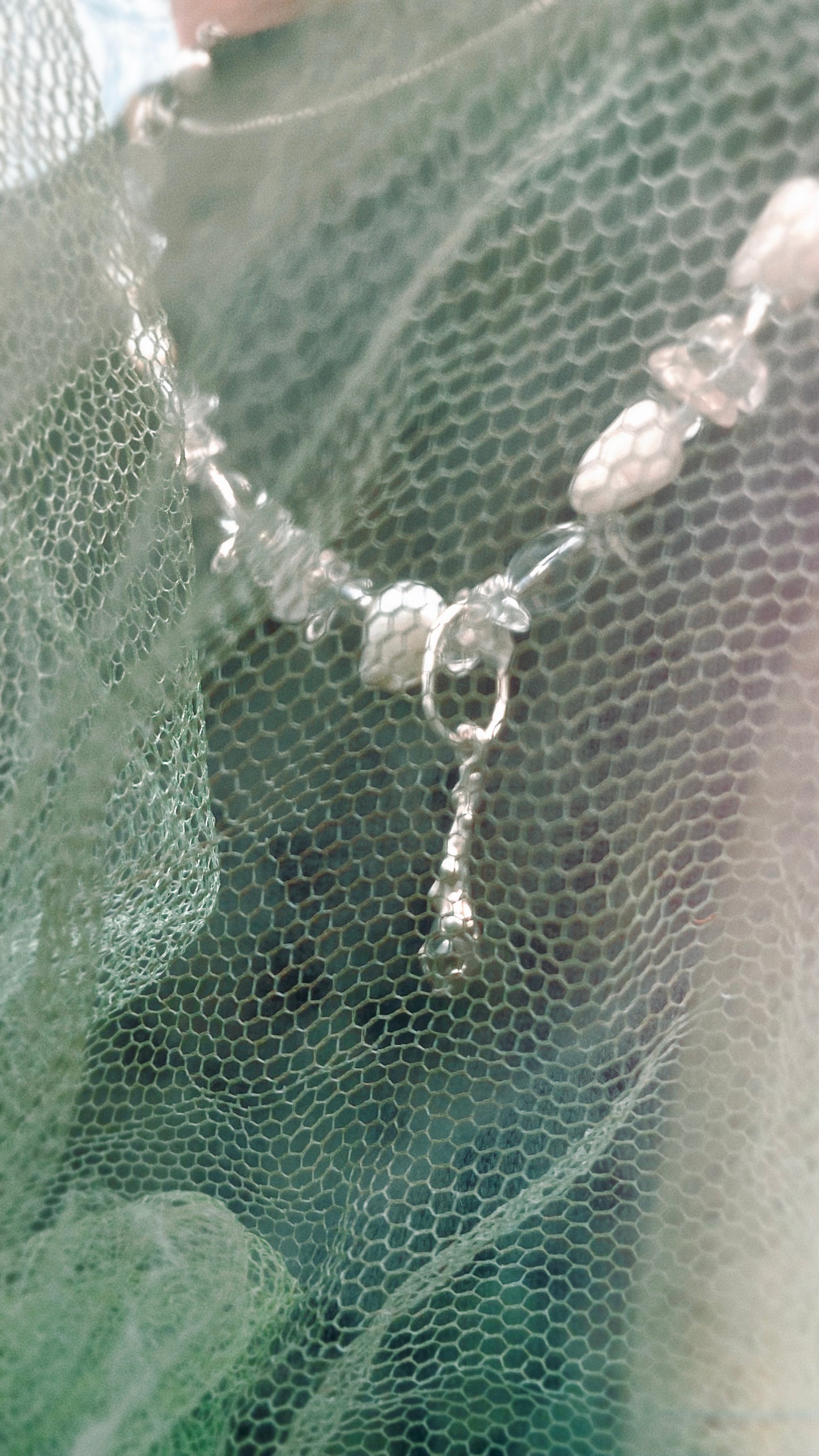 ᠅ sunken city ᠅ herkimer wand – unique silver herkimer diamond wand necklace, handcrafted artisan design, crystal healing heirloom gift