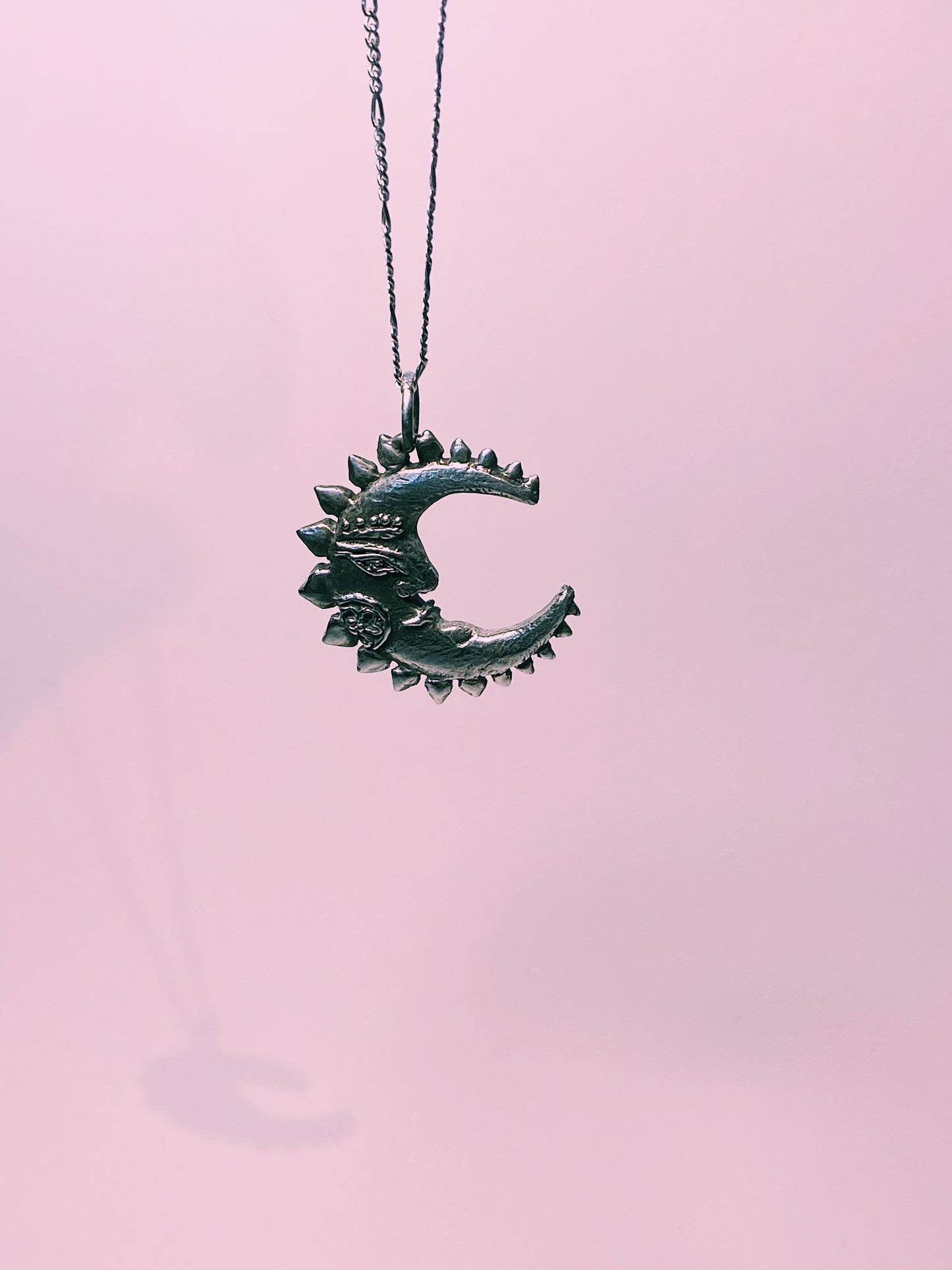 crescent moon pendant // tide