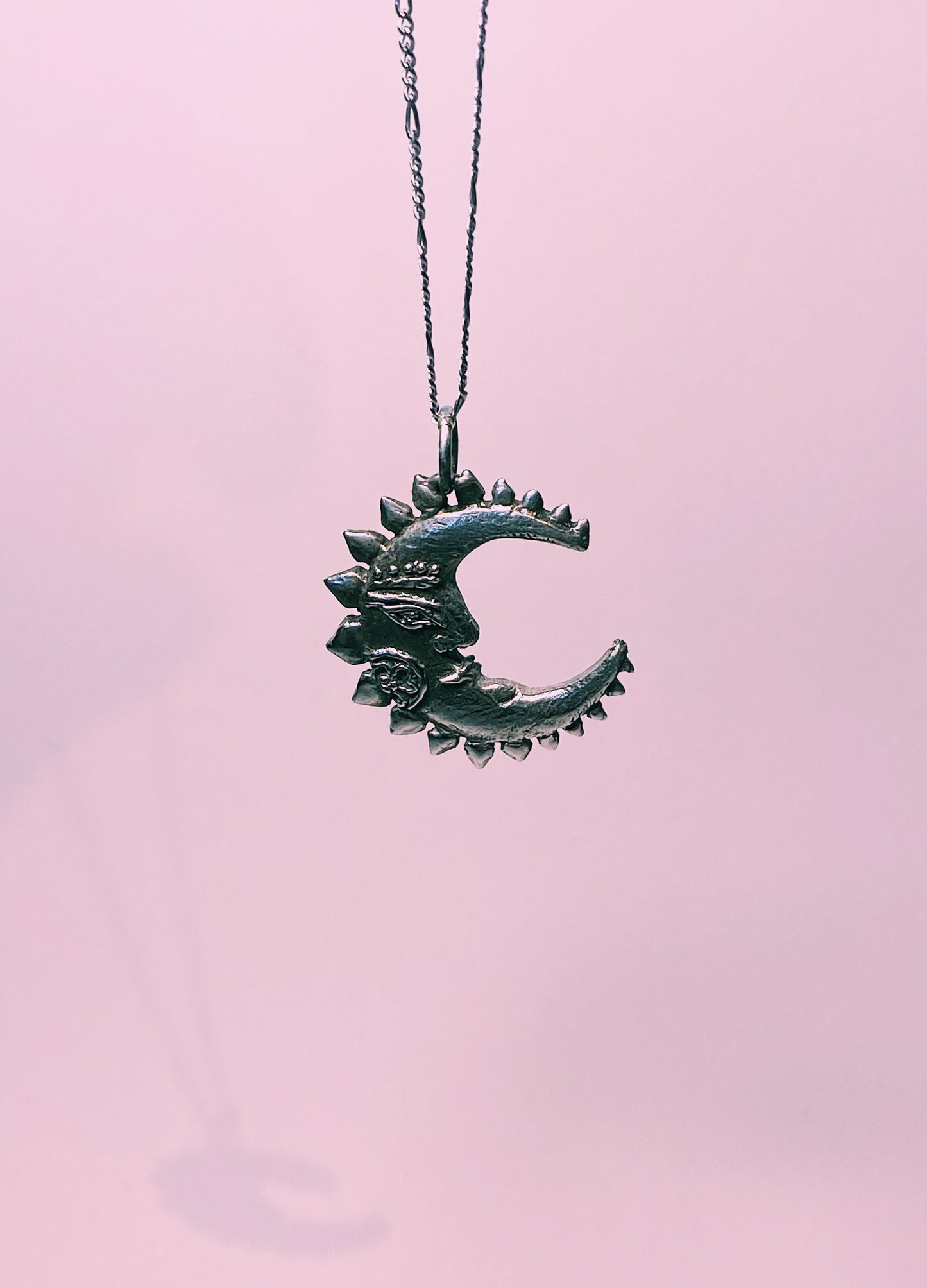 crescent moon pendant // tide