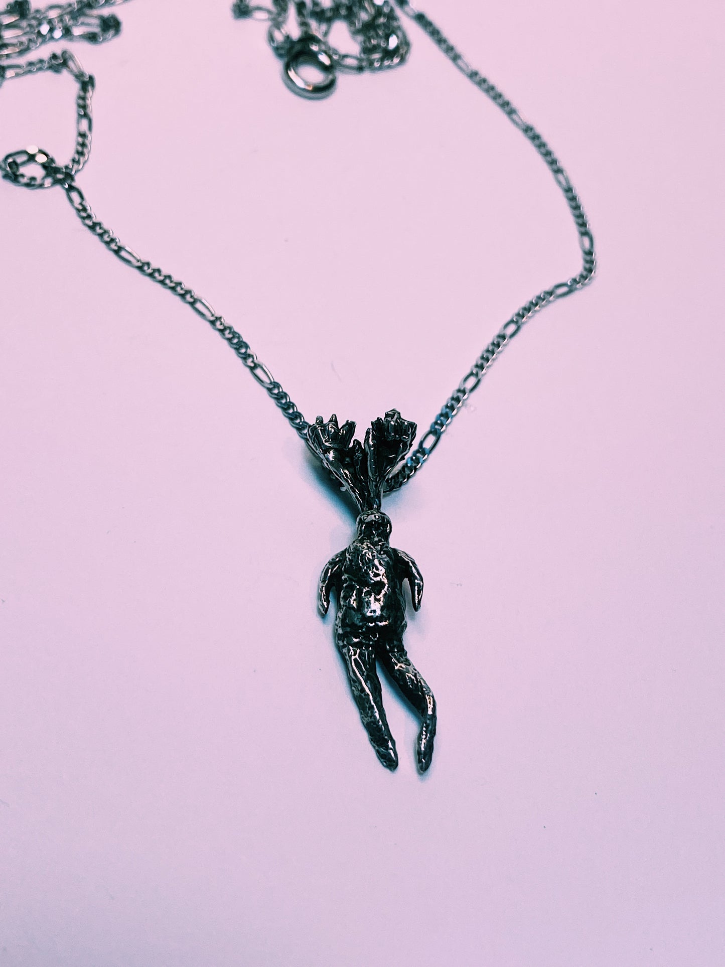 mandrake charm pendant // mandragora