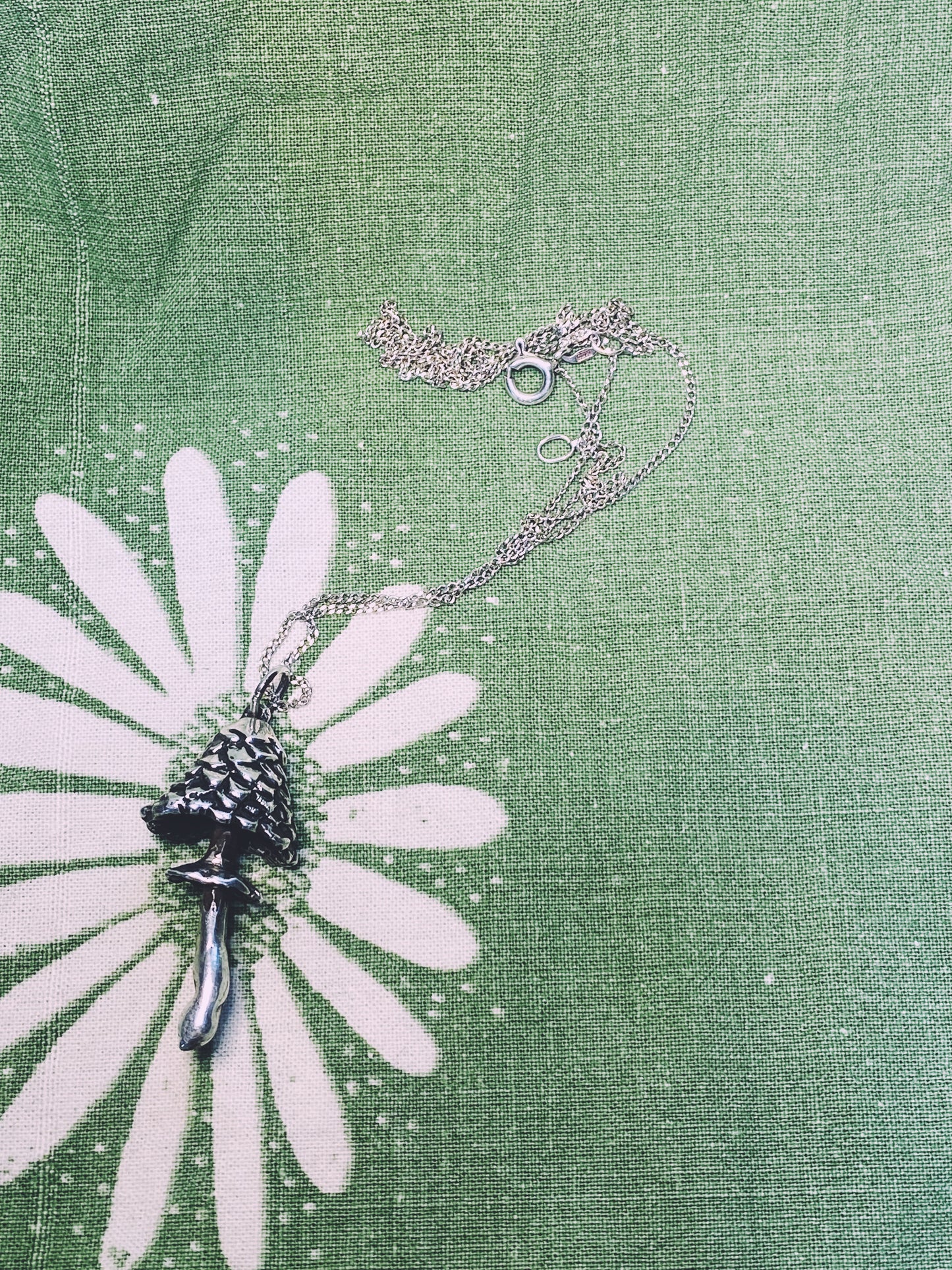 mushroom pendant // some kind of mushroom
