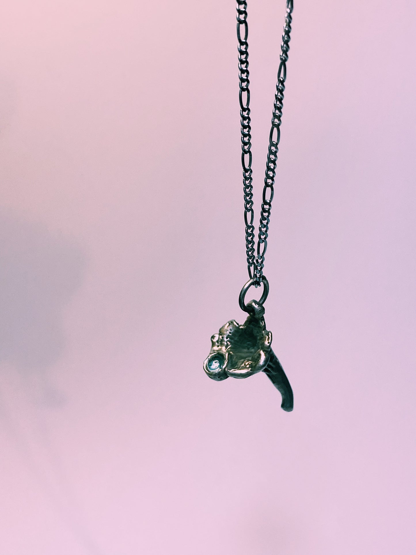 mushroom pendant // 'dewy agarica'