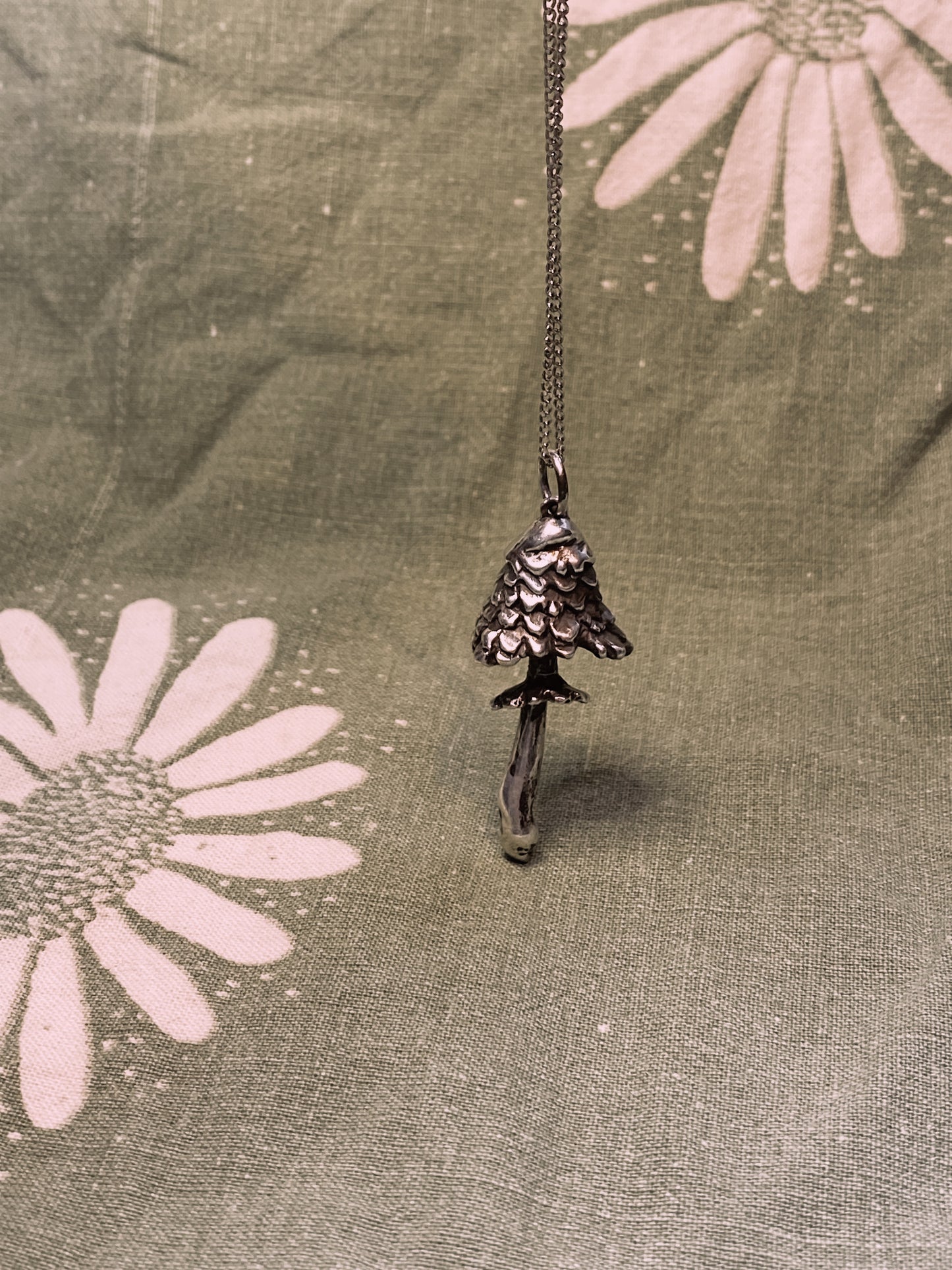 mushroom pendant // some kind of mushroom