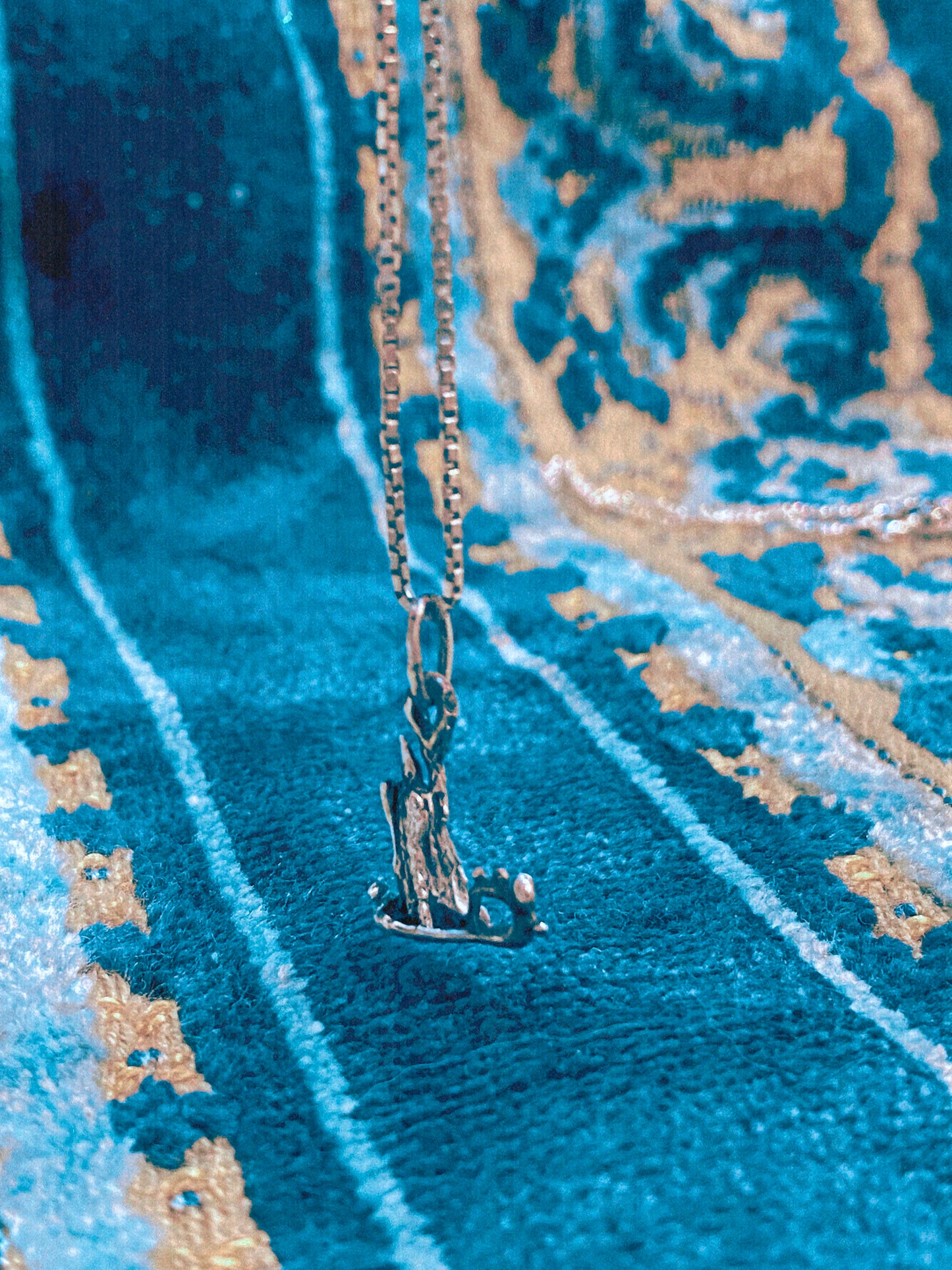 wick // mini candle charm