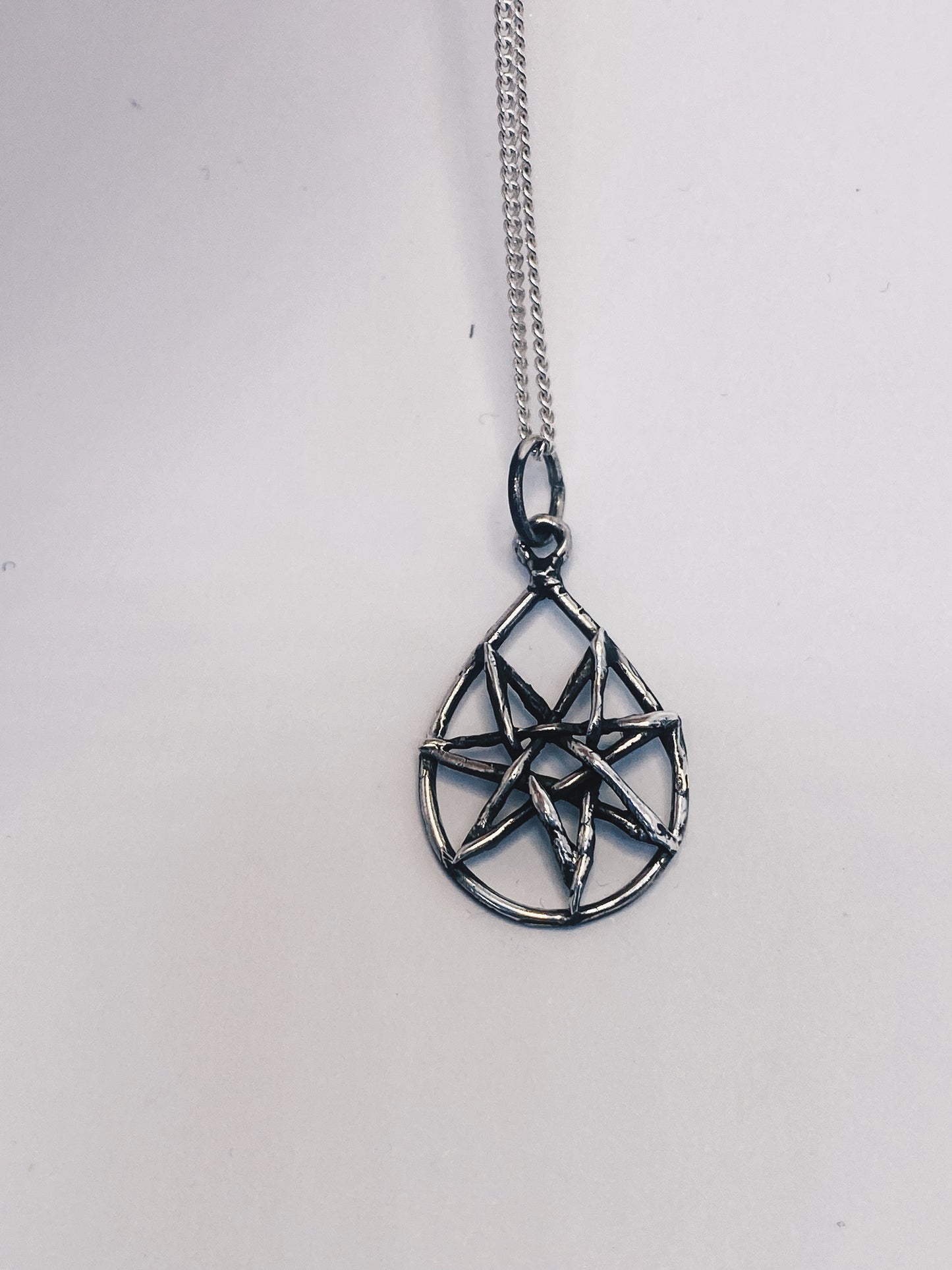 silver faerie star // fog star