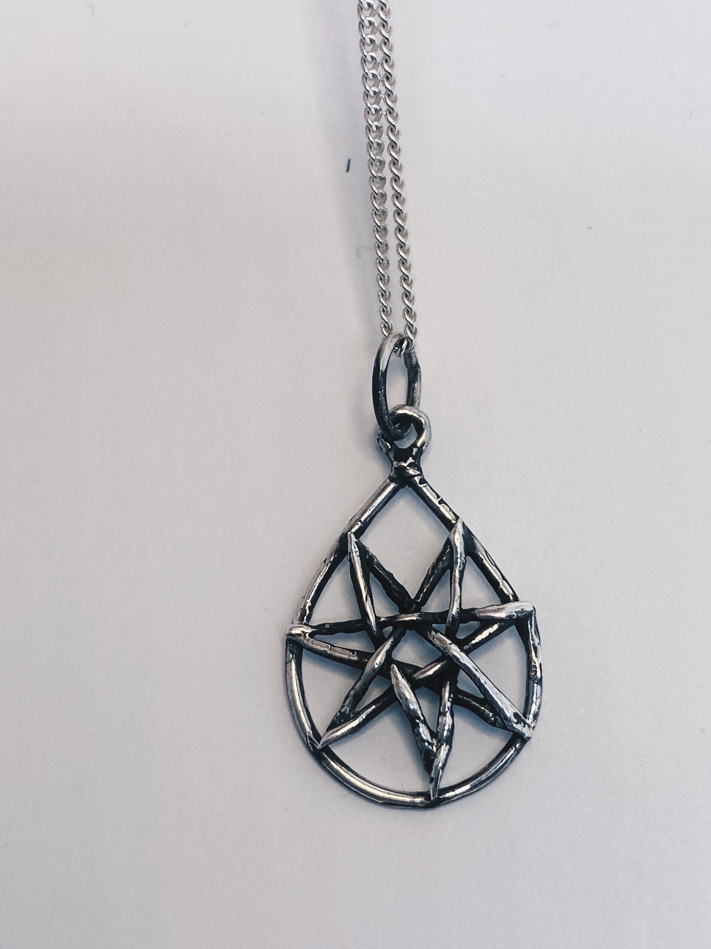 silver faerie star // fog star