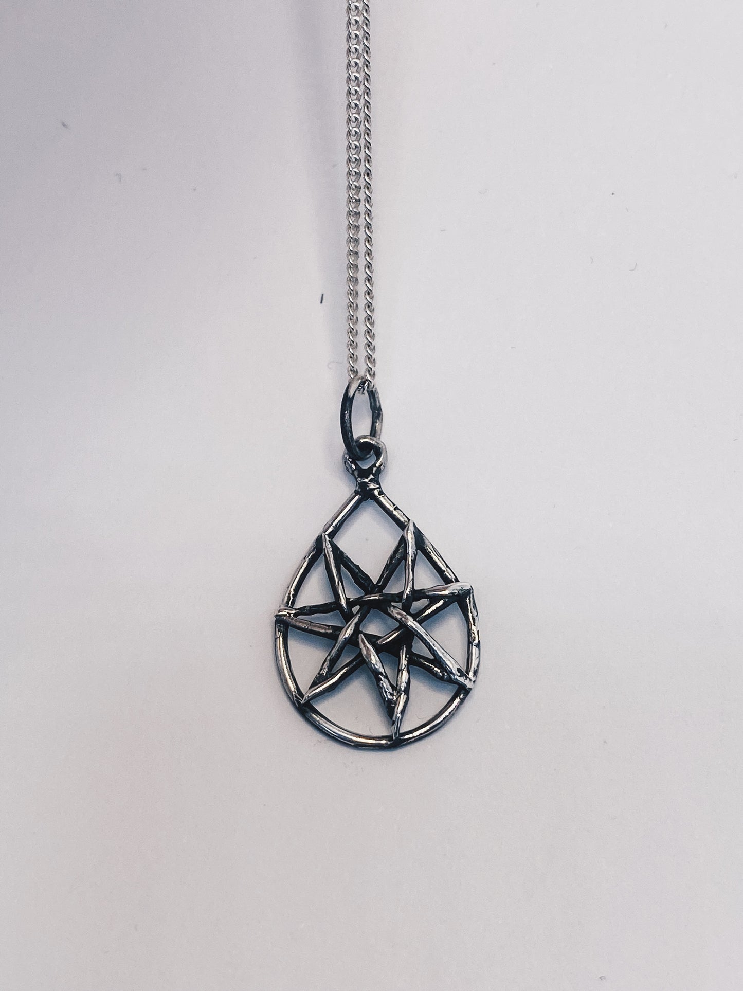 silver faerie star // fog star