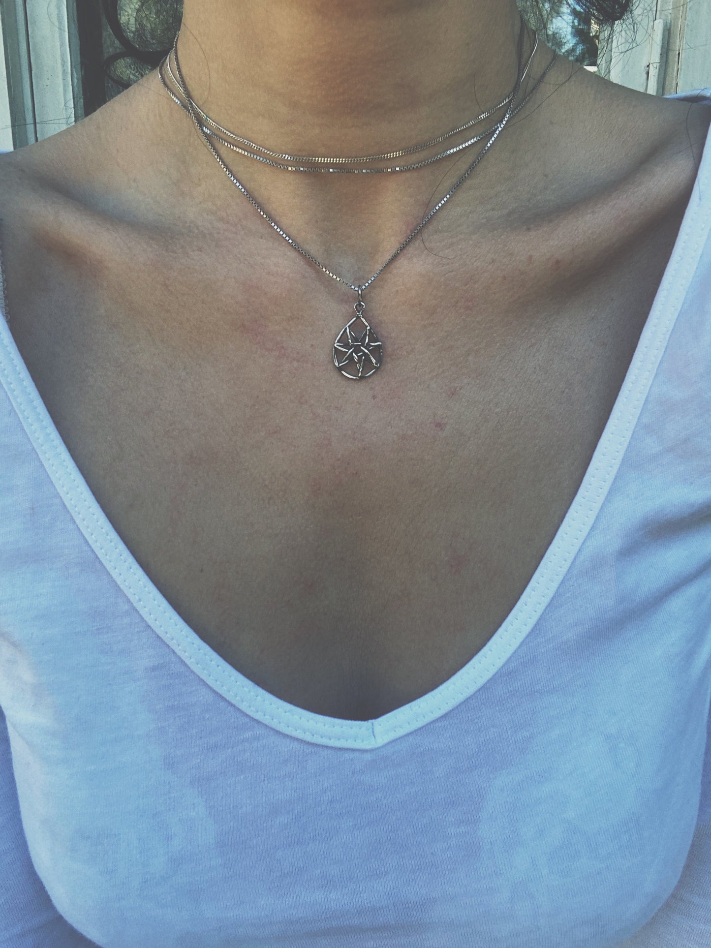 silver faerie star // fog star
