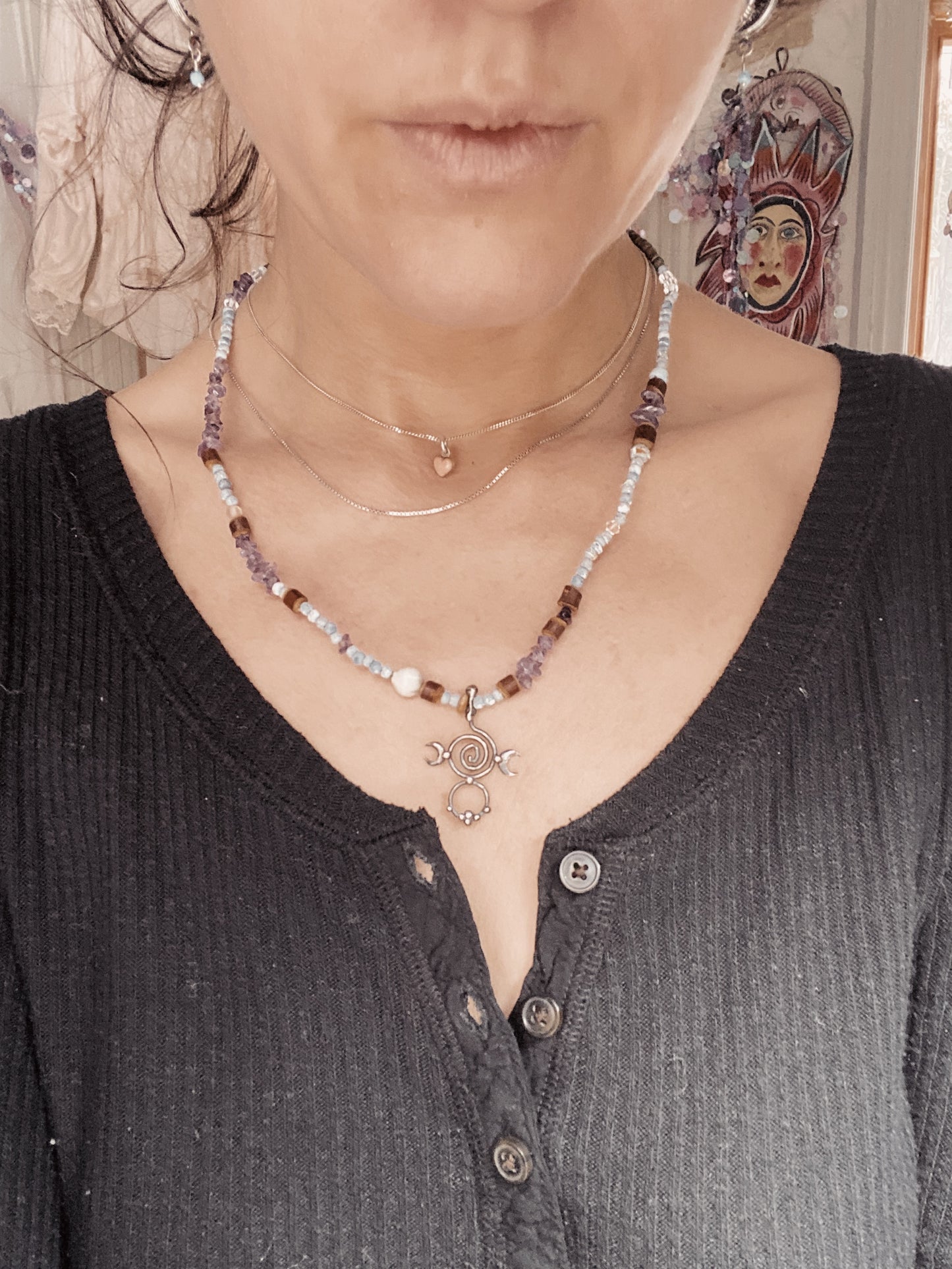 ꩜ volua ꩜ triple moon spiral with circle halo