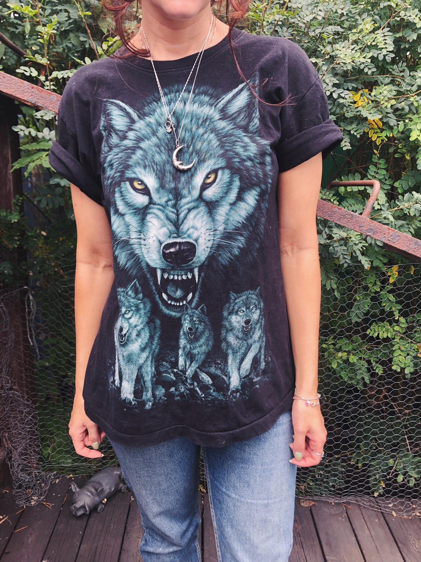 vtg wolf tee VIII