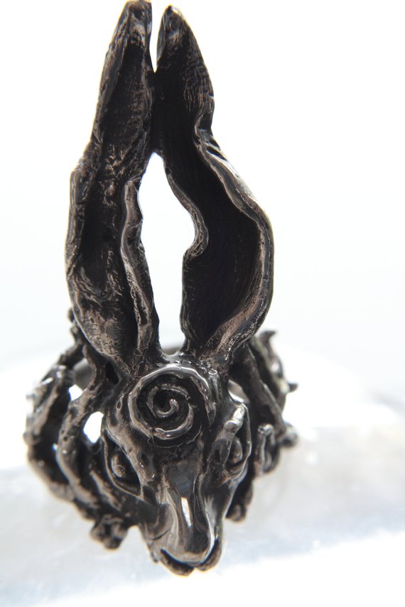 hare ring // 'whisperer'