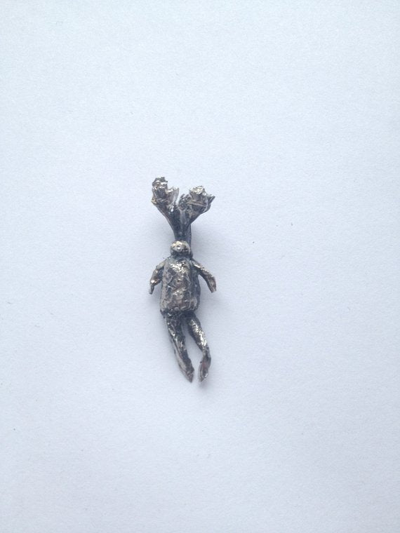 mandrake charm pendant // mandragora