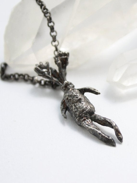 mandrake charm pendant // mandragora