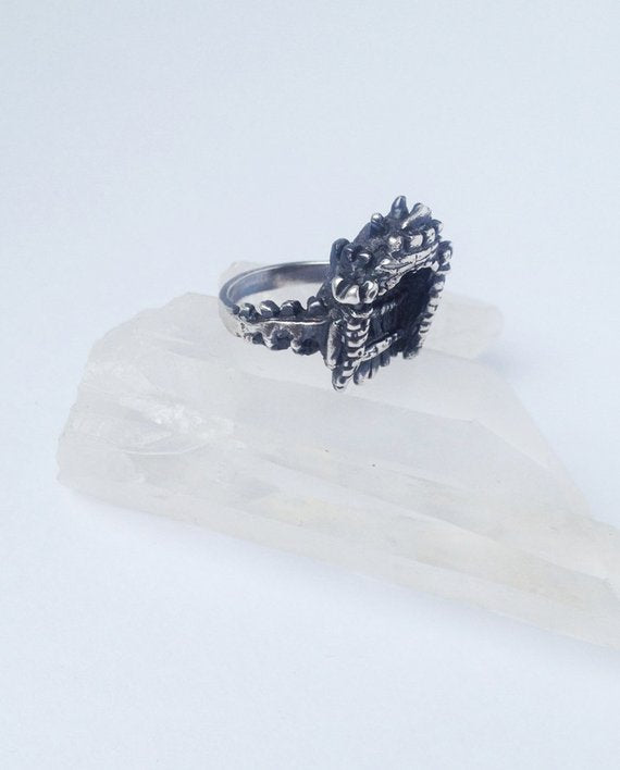 silver fortification stronghold ring // ramparts