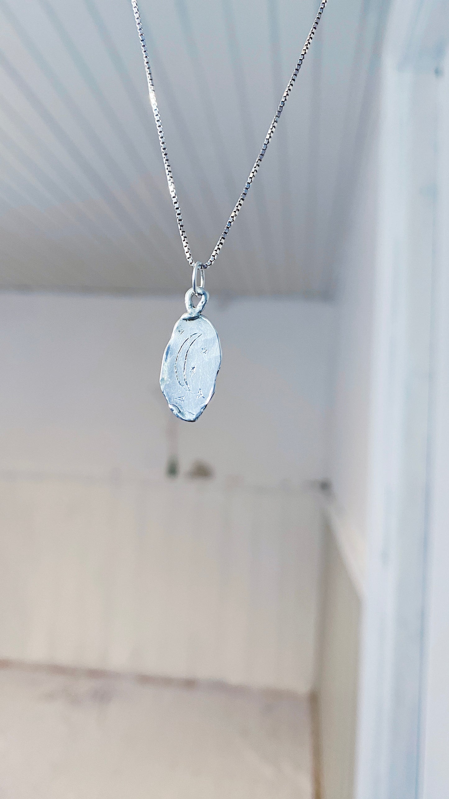 long shroom I // silver coin one of a kind medallion