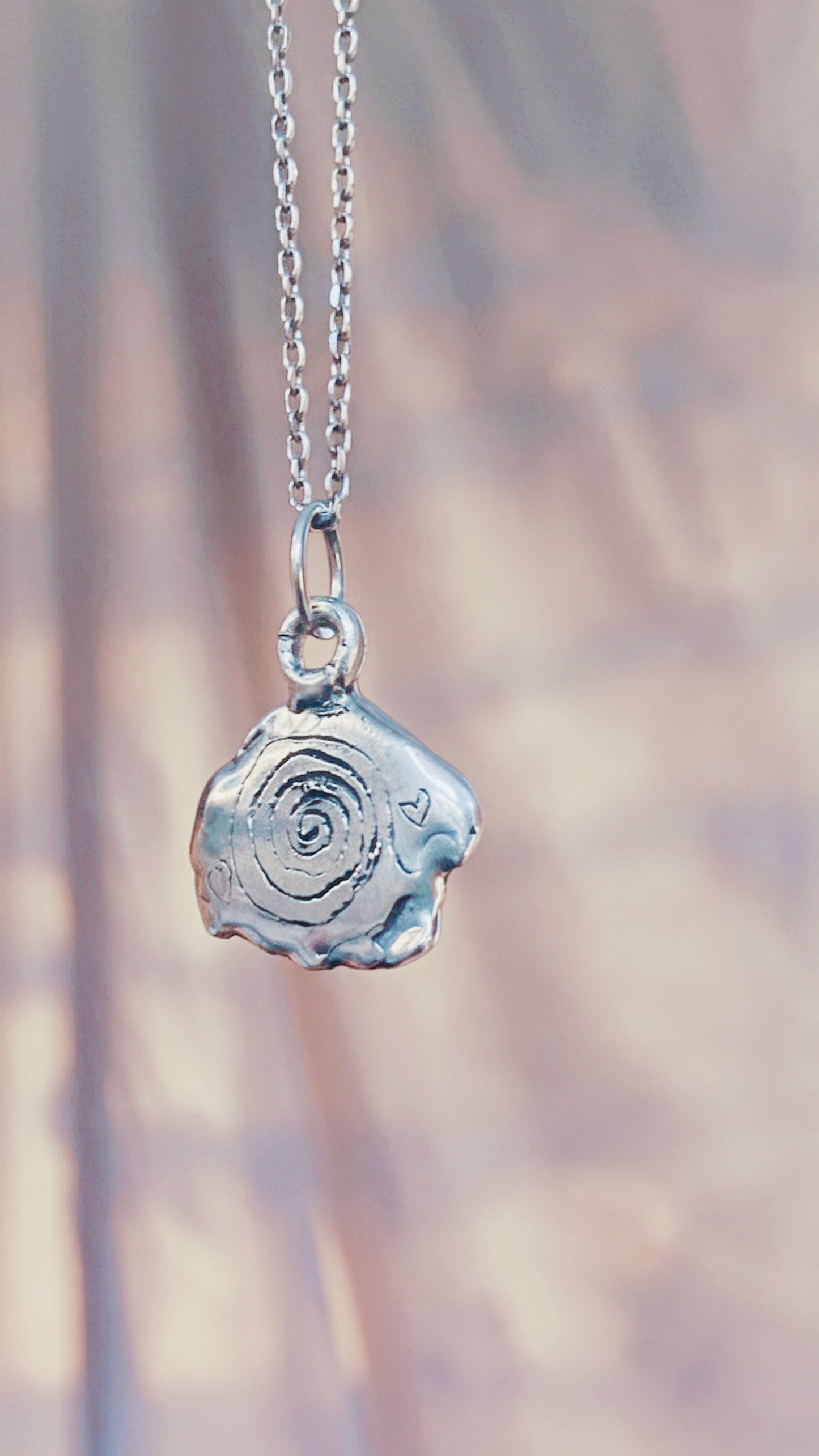 love sneks II // one of a kind silver coin double serpent charm