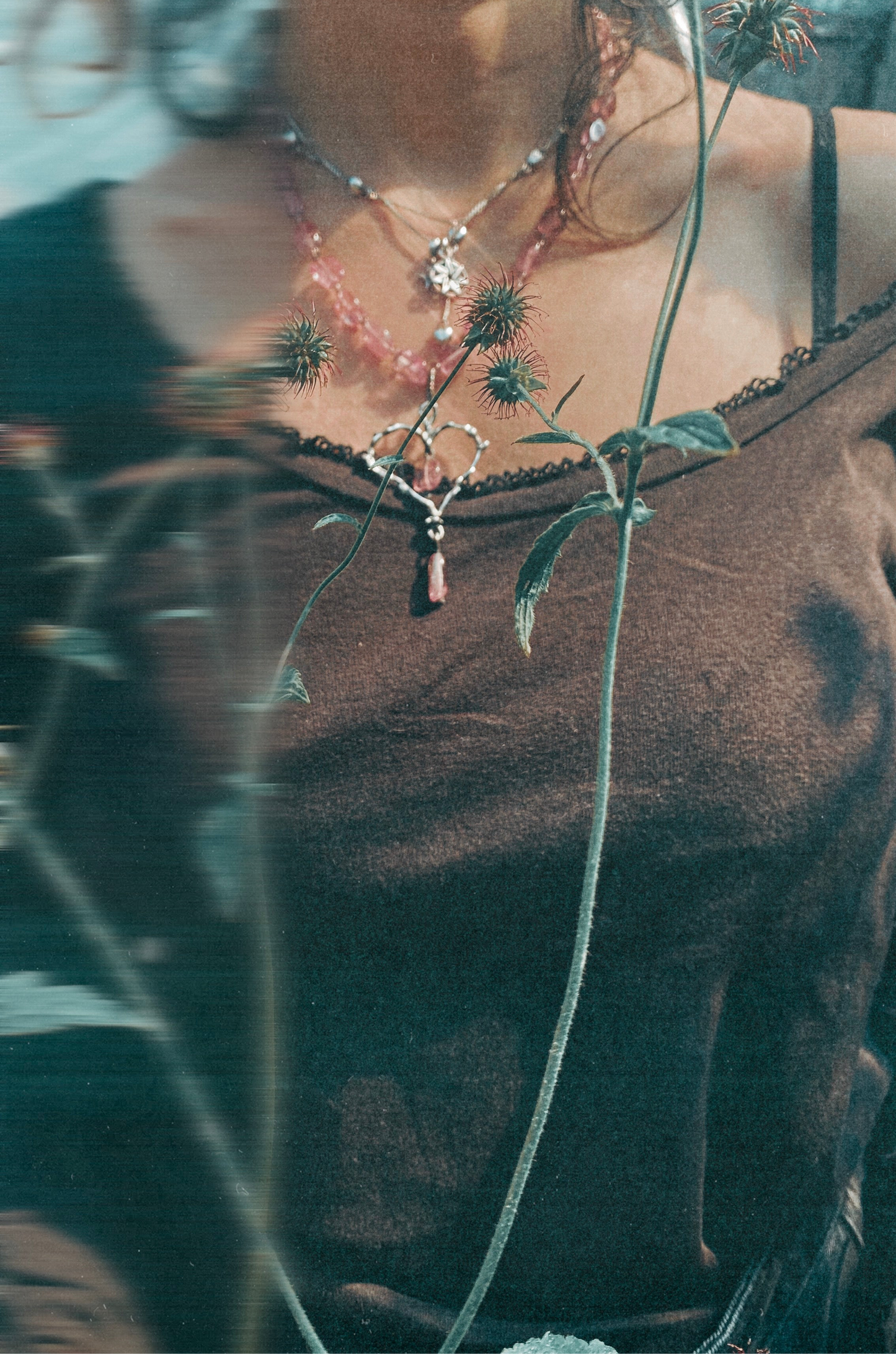 ꩜ volua ꩜ tourmaline heart drops