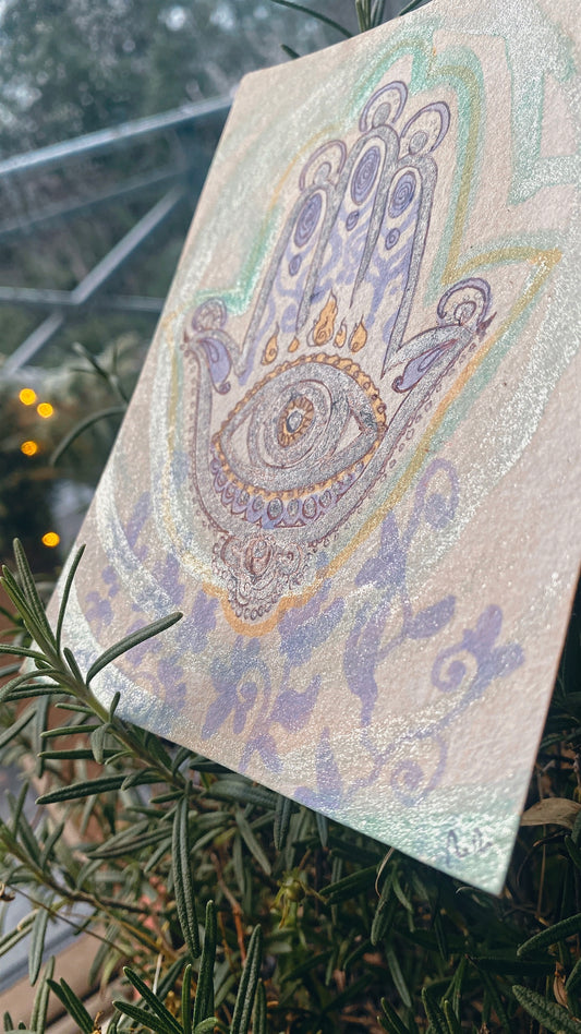 hamsa card II🪬