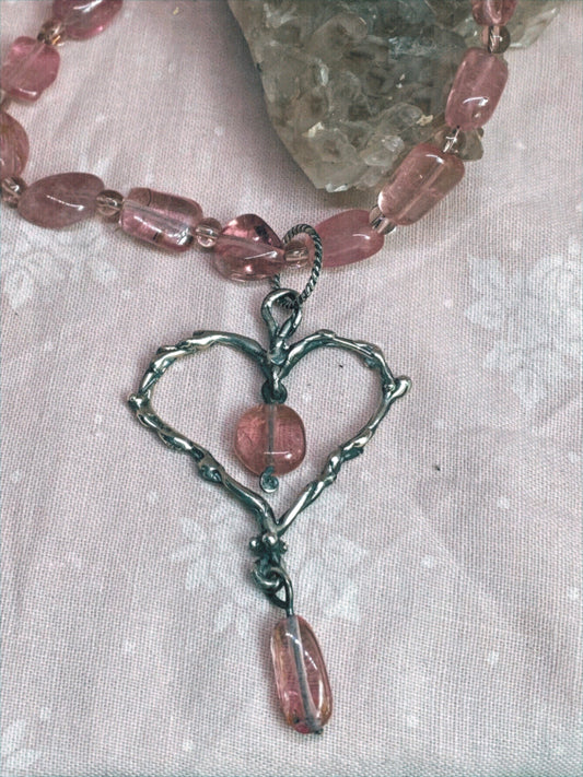 ꩜ volua ꩜ tourmaline heart drops