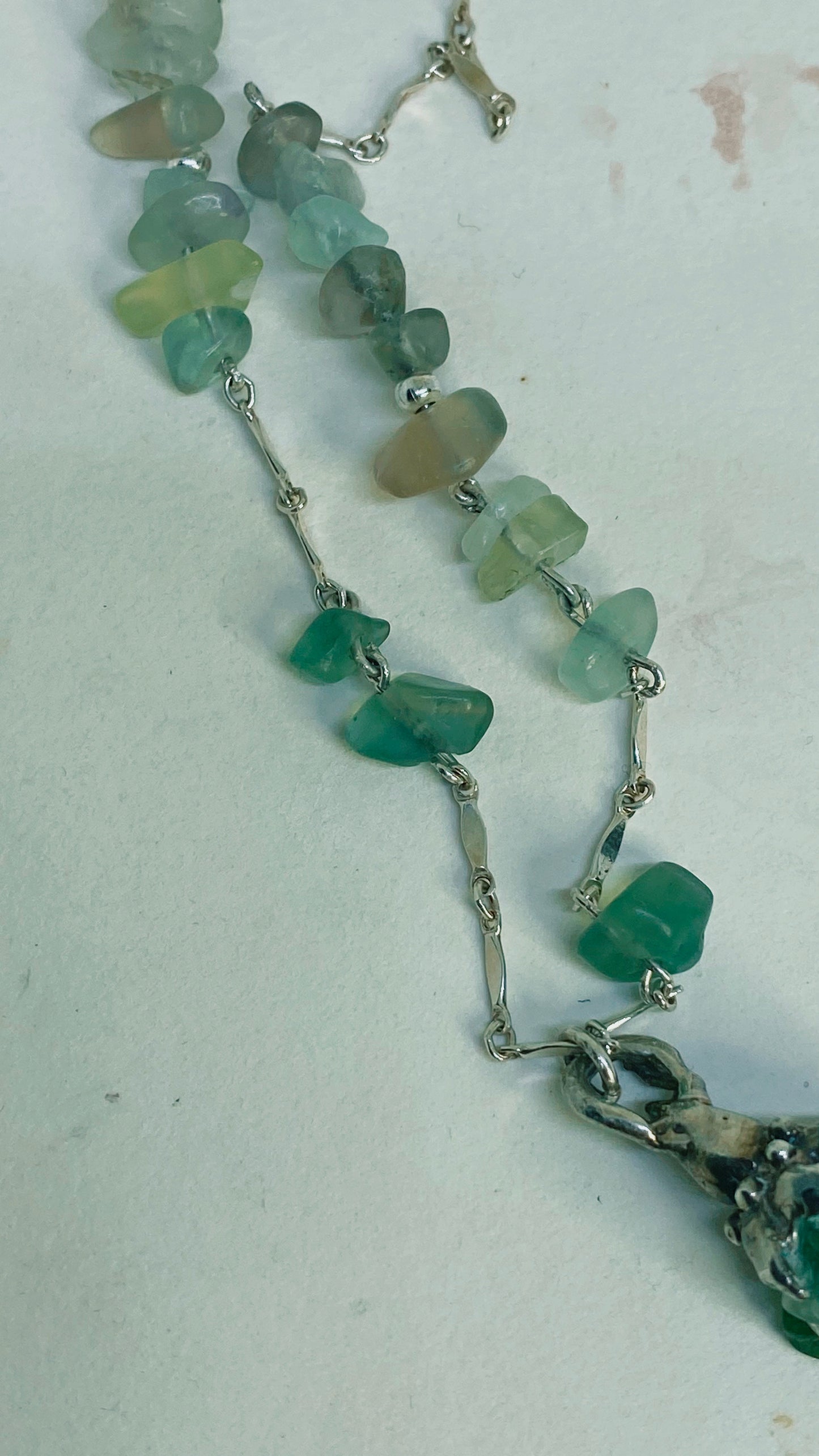 /prototype/ ꩜ volua ꩜ enchanted pinecone prototype (aventurine & fluorite)