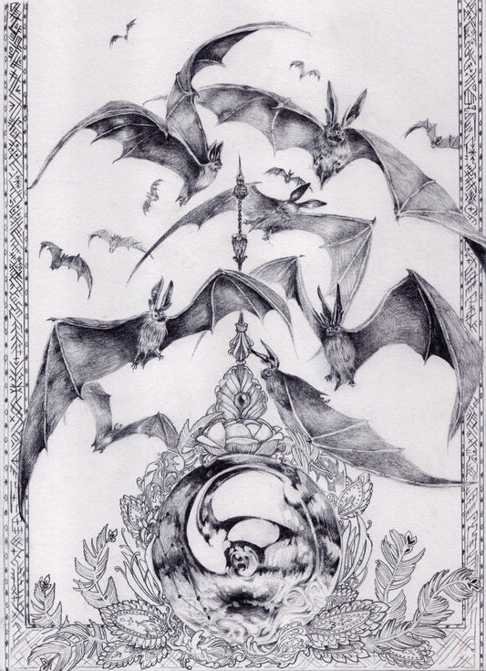 Bats // Art Print