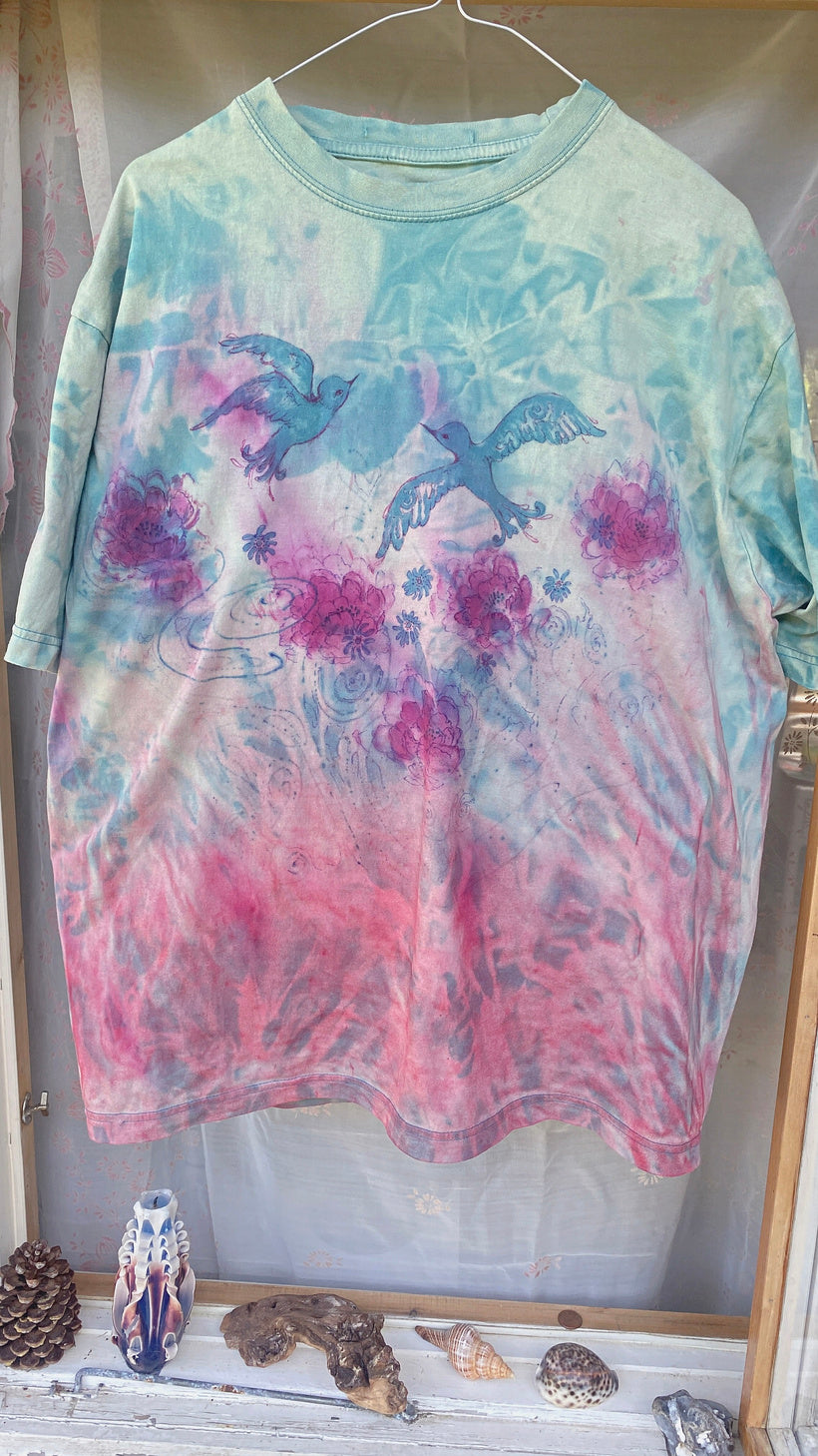songbirds & wild roses tee