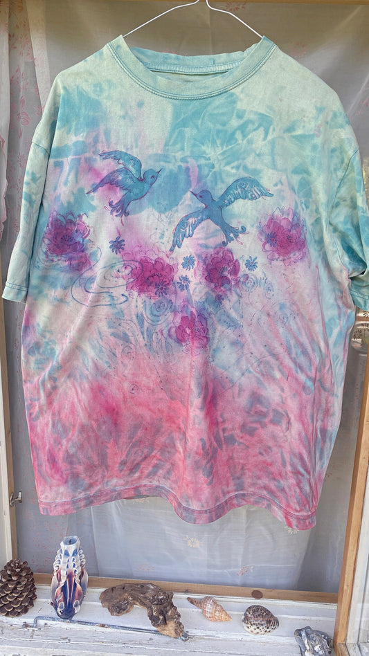 songbirds & wild roses tee