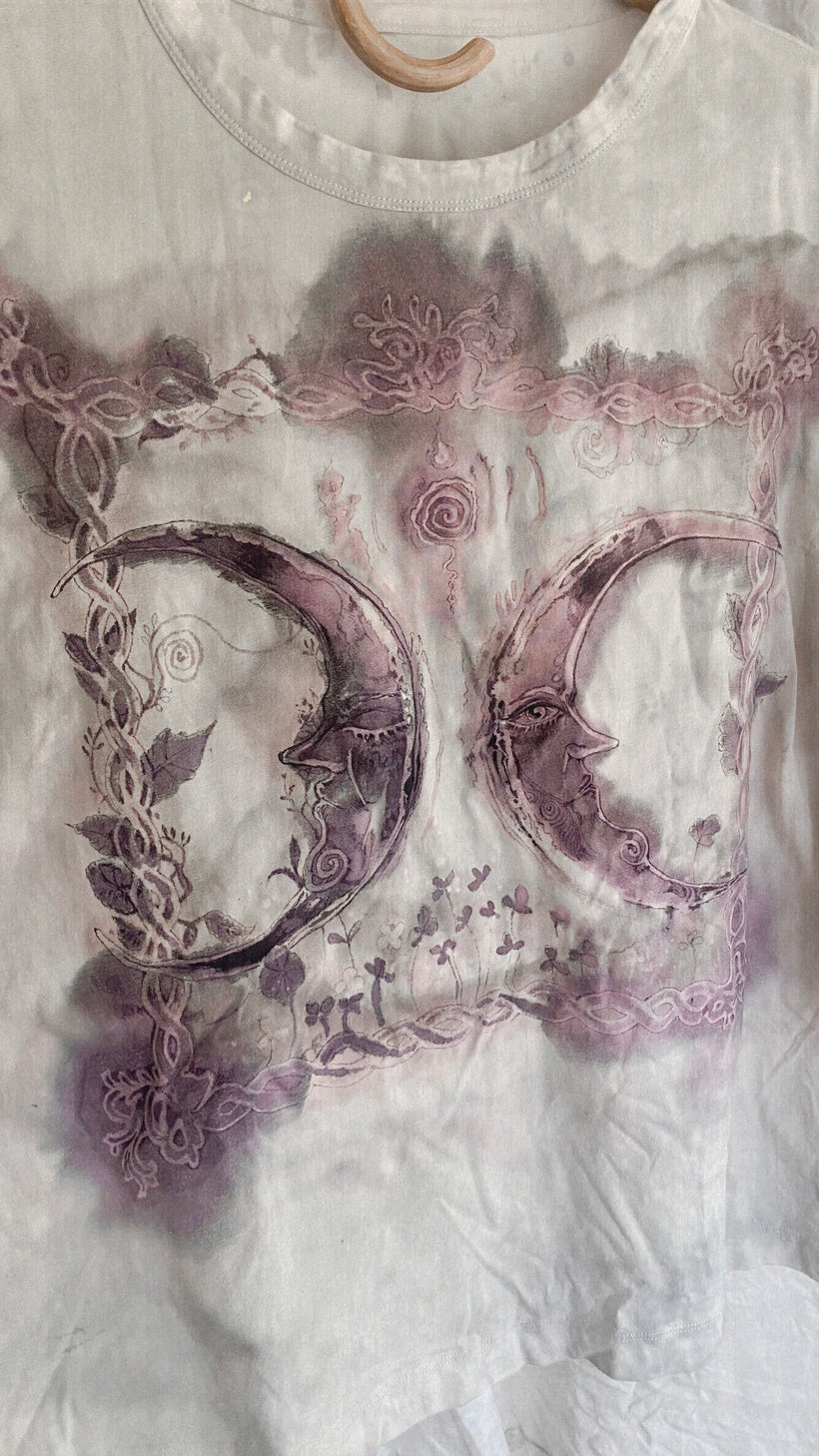 double crescent cloudy garden bell sleeve