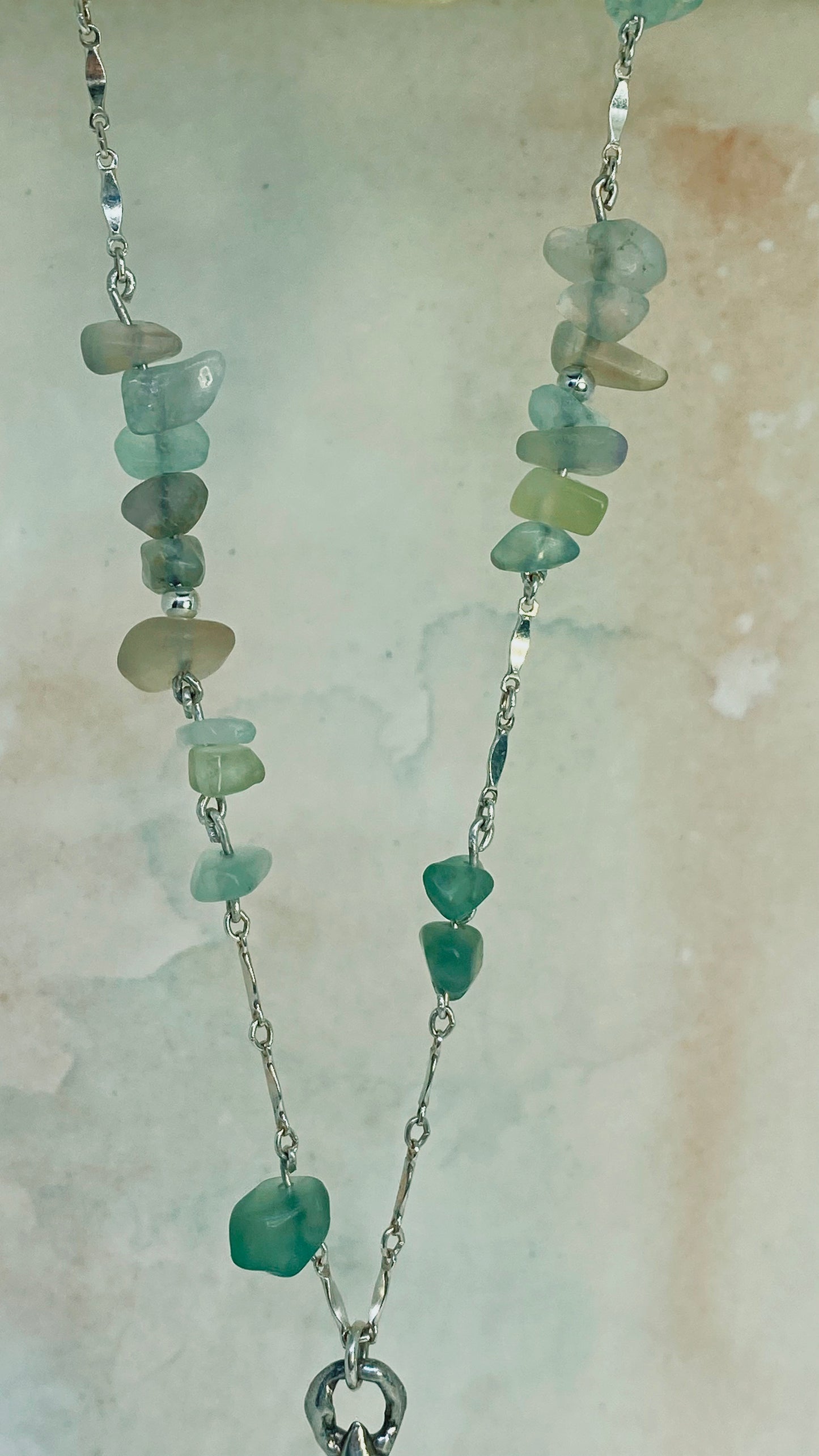 /prototype/ ꩜ volua ꩜ enchanted pinecone prototype (aventurine & fluorite)