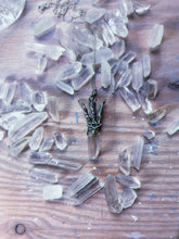 Load image into Gallery viewer, torch crown // clear raw quartz