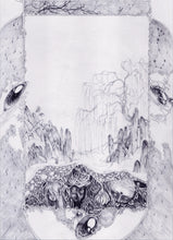 Load image into Gallery viewer, (Scorpio) Under Willows // Original Drawing