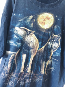 vtg wolf tee XII