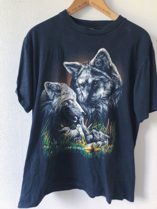 vtg wolf tee XV