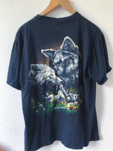 vtg wolf tee XV