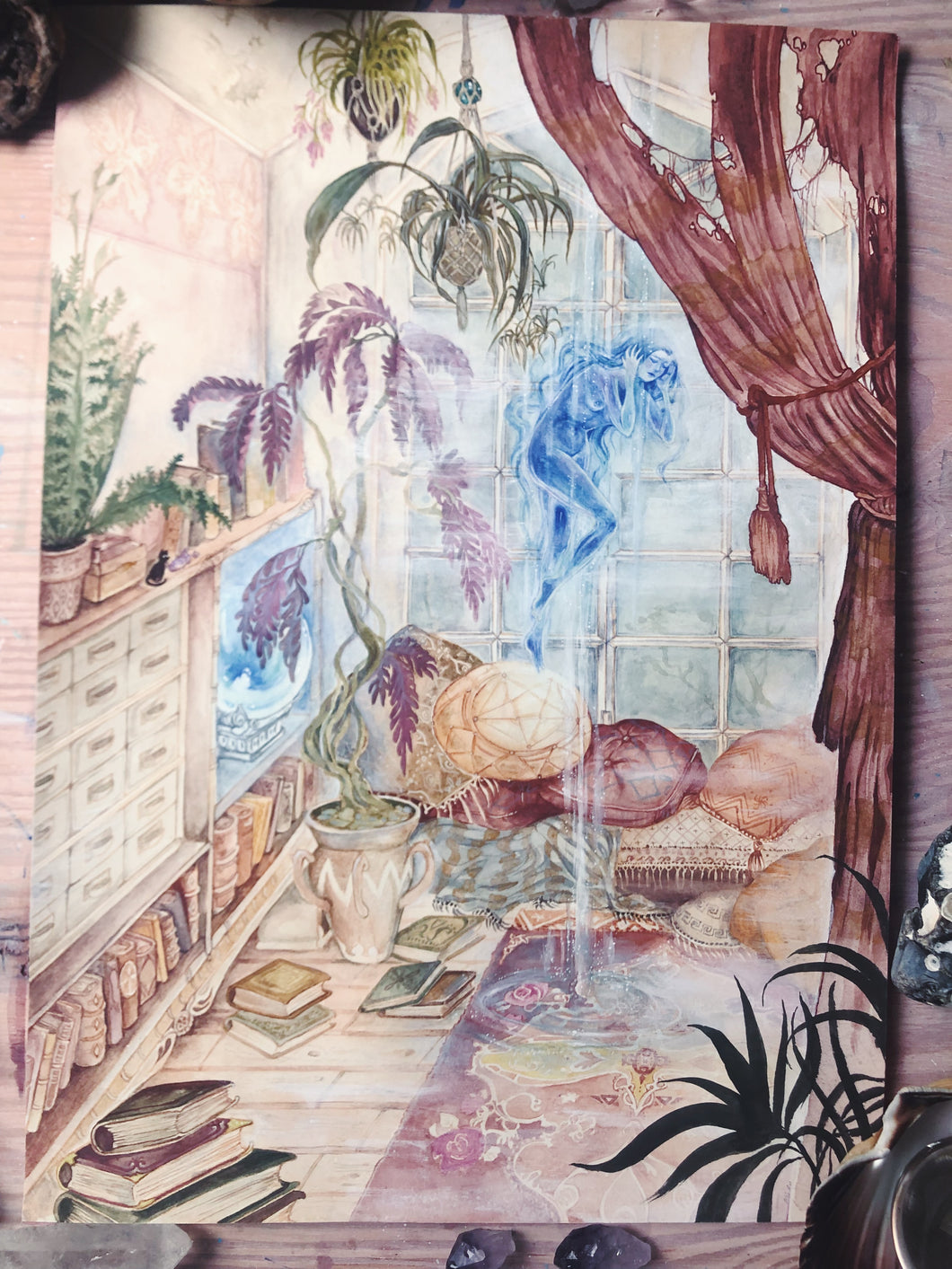 Blue Afternoon // Original Painting