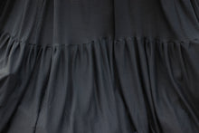 Load image into Gallery viewer, ruffle robe // sheer textured black