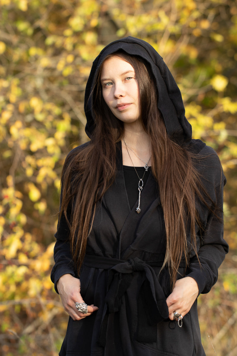 chrysalis II hoodie // black