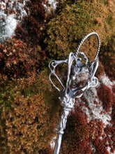 Load image into Gallery viewer, clavicula // silver key pendant