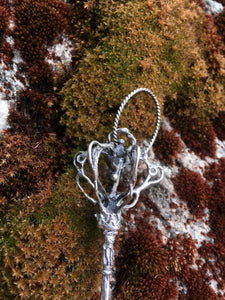 clavicula // silver key pendant