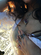 Load image into Gallery viewer, amethyst pendant // ace of cups