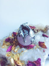 Load image into Gallery viewer, lindworm II // silver &amp; quartz sphere pendant