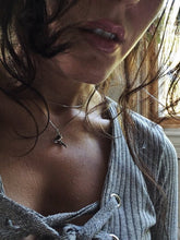 Load image into Gallery viewer, mushroom pendant // &#39;dewy agarica&#39;