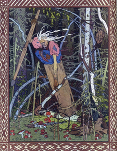 baba yaga witch pendant // hag's hand